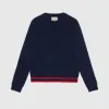 古驰/Gucci 织带针织棉质套头衫 692157-XKCBA-4668