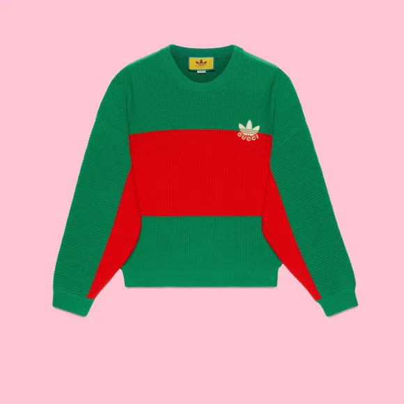 古驰/Gucci adidas x Gucci羊毛套头衫 696291-XKCH7-3827