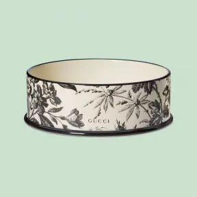 古驰/Gucci Herbarium印花大型宠物碗 697407-ZAJH5-9561 