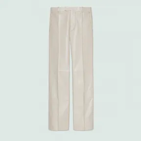 古驰/Gucci 柔软的皮裤 706380-XN692-9200
