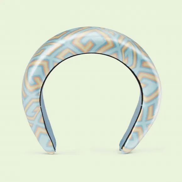 古驰/Gucci Lovelight方形G字缎面发带 712611-3HAL3-4800 