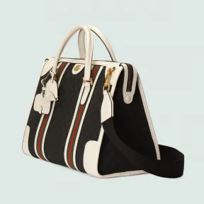 古驰/Gucci 双 G 大号帆布行李袋 715671-FAARB-1044 