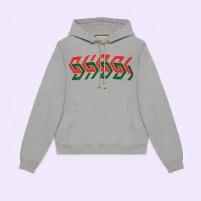古驰/Gucci 古驰链印连帽衫 715911-XJEUM-1097