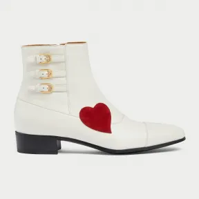古驰/Gucci Gucci HA HA HA 带扣靴子 717026-AAA4W-9151