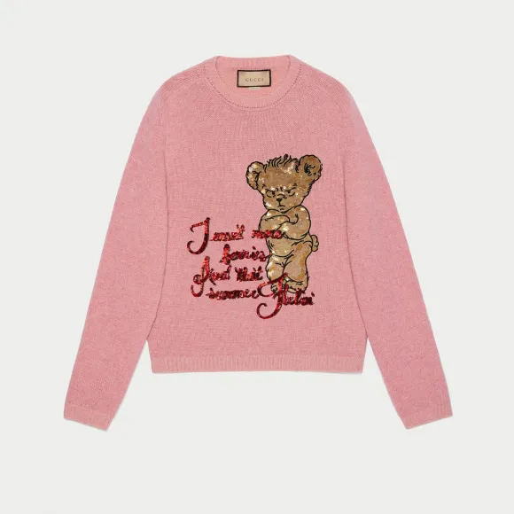 古驰/Gucci Gucci哈哈哈套头衫 721805-XKCS7-5018