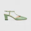 古驰/Gucci 女式 Petite GG 露跟高跟鞋 723446-BKO00-3509