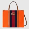 古驰/Gucci 中号 Interlocking G 手提袋 727721-FABCL-7574