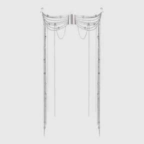 古驰/Gucci GG 链条口罩 741740-I4601-0926