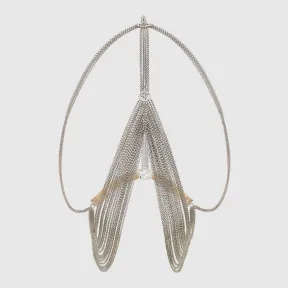 古驰/Gucci 多层 GG 链条口罩 741839-I8775-8181