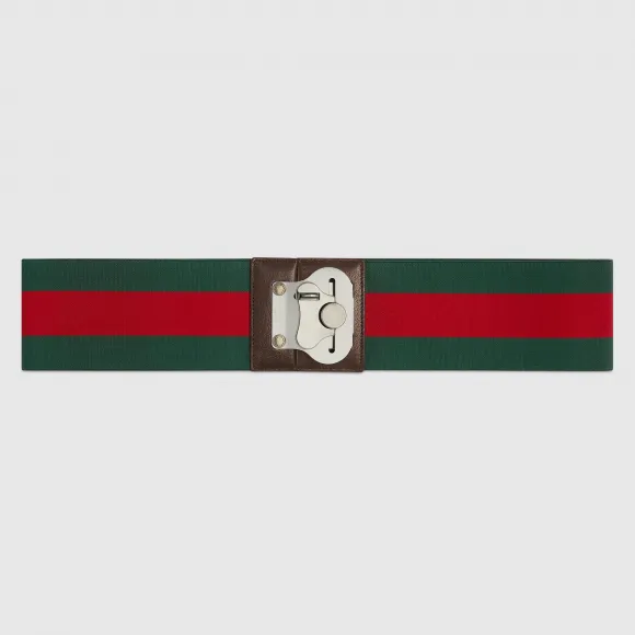 古驰/Gucci 旅行箱包松紧织带绑带 742436-HAAC5-8979