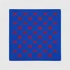 古驰/Gucci 蓝色和红色婴儿羊毛盖毯 756380-3K206-4374