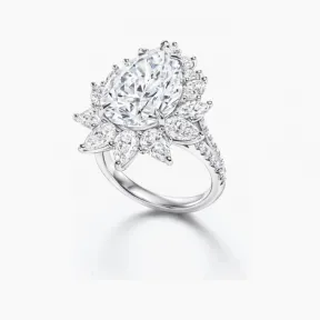 海瑞温斯顿/HarryWinston 一枚非凡卓越的钻石戒指 380245