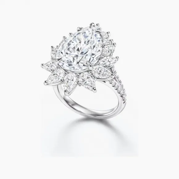 海瑞温斯顿/HarryWinston 一枚非凡卓越的钻石戒指 380245
