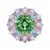 海瑞温斯顿/HarryWinston Winston Candy沙弗莱石戒指，搭配蓝宝石、海蓝宝石和钻石 579890