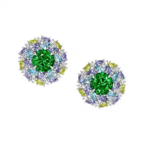 海瑞温斯顿/HarryWinston Winston Candy沙弗莱石耳环 725826