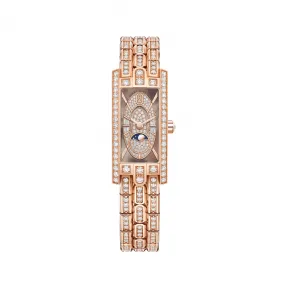 海瑞温斯顿/HarryWinston Avenue C Mini Moon Phase AVCQMP16RR006