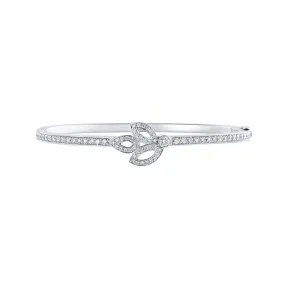 海瑞温斯顿/HarryWinston Lily Cluster小号铂金钻石手镯 BRDPBA1M6.5LC