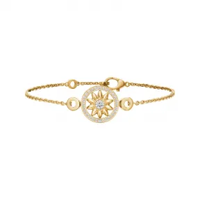 海瑞温斯顿/HarryWinston Winston Gates黄金钻石手链 BRDYRD1MWG