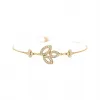 海瑞温斯顿/HarryWinston Lily Cluster黄金钻石手链 BRDYSM1MLC