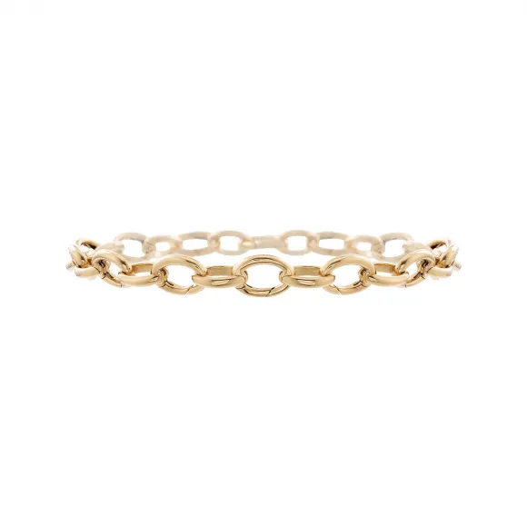 海瑞温斯顿/HarryWinston Charms黄18K金坠饰手链 BRNSYLCOPCM