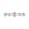 海瑞温斯顿/HarryWinston Forget-Me-Not粉色蓝宝石和钻石手链 BRPSPRFFLRFMN