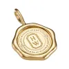 海瑞温斯顿/HarryWinston Charms品牌标志印章黄18K金坠饰 CMDYRDCLSLD