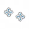 海瑞温斯顿/HarryWinston Diamond Loop海蓝宝石和钻石耳环 EAAPRPMEL4C