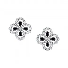海瑞温斯顿/HarryWinston Diamond Loop黑色尖晶石和钻石耳环 EABSPRPMEL4C