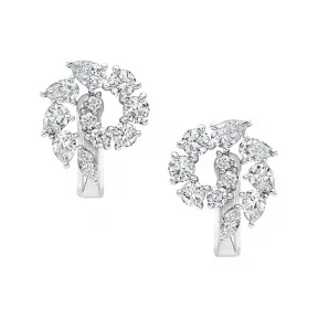 海瑞温斯顿/HarryWinston Open Cluster小号钻石耳环 EADPCLSMOC