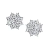 海瑞温斯顿/HarryWinston Lotus Cluster小号钻石耳环 EADPDE003LTC