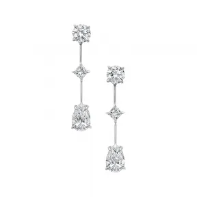 海瑞温斯顿/HarryWinston 花式切工钻石耳环 EADPDR3SWD