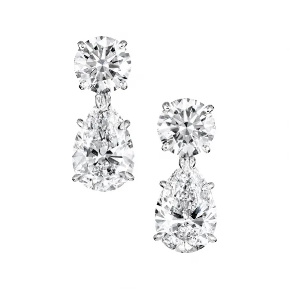 海瑞温斯顿/HarryWinston Daytime Drop 钻石耳环 EADPDRMEDW