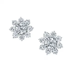 海瑞温斯顿/HarryWinston Sunflower Petite钻石耳环 EADPPO003SF