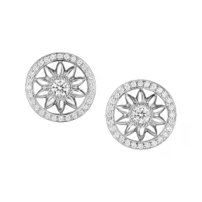 海瑞温斯顿/HarryWinston Winston Gates铂金钻石耳环 EADPRD1MWG