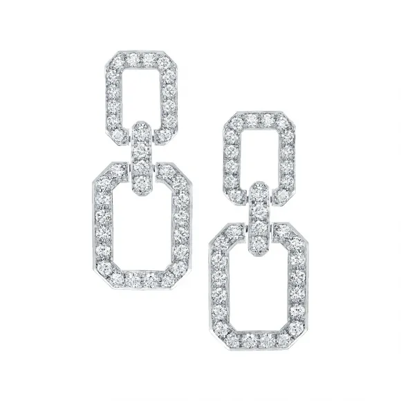 海瑞温斯顿/HarryWinston Diamond Links中号钻石耳环 EADPRDMDLK