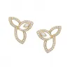 海瑞温斯顿/HarryWinston Lily Cluster黄金钻石耳环 EADYMQRFLC