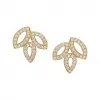 海瑞温斯顿/HarryWinston Lily Cluster小号黄金钻石耳环 EADYPO1MLC