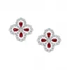 海瑞温斯顿/HarryWinston Diamond Loop红宝石和钻石耳环 EARPRPMEL4C