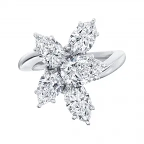海瑞温斯顿/HarryWinston Winston Cluster大号钻石戒指 FRDPCL100WC