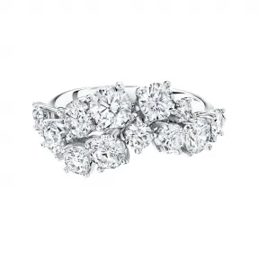 海瑞温斯顿/HarryWinston Sparkling Cluster钻石戒指 FRDPCLRFSPC