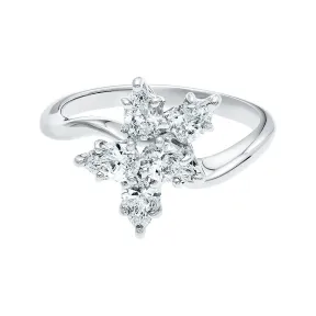 海瑞温斯顿/HarryWinston Winston Cluster小号钻石戒指 FRDPCLSMWC