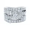 海瑞温斯顿/HarryWinston Crossover钻石戒指 FRDPDECRO