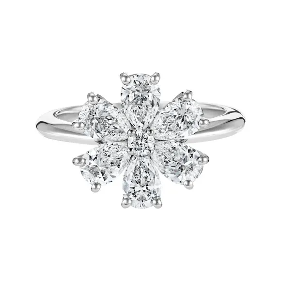 海瑞温斯顿/HarryWinston Forget-Me-Not钻石戒指 FRDPRFFLRFMN