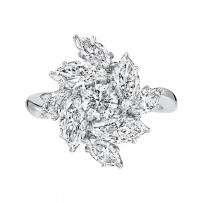 海瑞温斯顿/HarryWinston Pirouette钻石戒指 FRDPRFPRSPIR