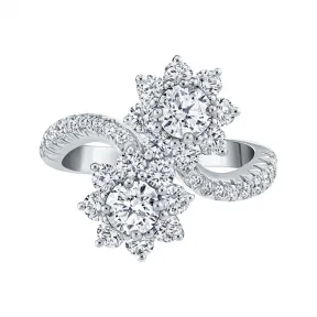 海瑞温斯顿/HarryWinston Sunflower 钻石戒指 FRDPTW003SF