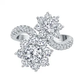 海瑞温斯顿/HarryWinston Sunflower 钻石戒指 FRDPTW2STSF