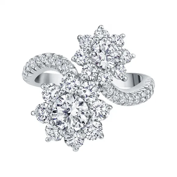 海瑞温斯顿/HarryWinston Sunflower 钻石戒指 FRDPTW2STSF