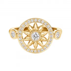 海瑞温斯顿/HarryWinston Winston Gates黄金钻石戒指 FRDYRD1MWG
