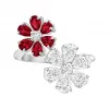 海瑞温斯顿/HarryWinston Forget-Me-Not系列红宝石和钻石戒指 FRRPTNFLFMN