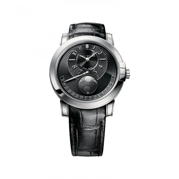 海瑞温斯顿/HarryWinston Midnight Moon Phase Automatic 42MM MIDAMP42WW002